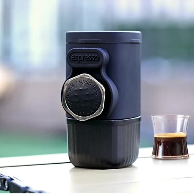 Portable Hand Pressed Espresso Maker - Travel Coffee Machine