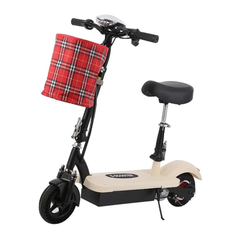 Electric Scooter 300W with Seat - Foldable, 25KM/h Speed