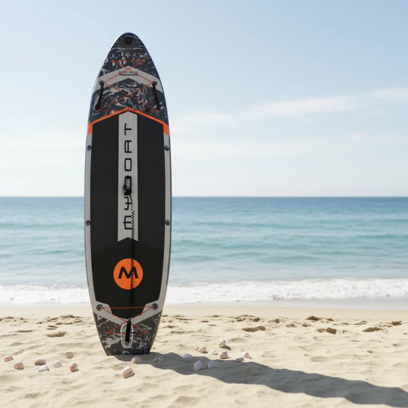MYBOAT Bass Hunter 11'6" Inflatable Paddle Board - Ultra Wide & Stable