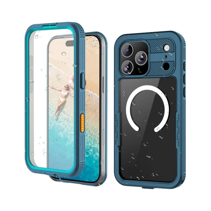 Shellbox 17 Pro Max Waterproof Case - IP68, Magnetic, Heavy Duty Protection